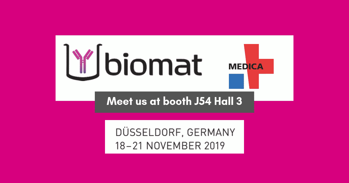 Biomat at MEDICA 2019